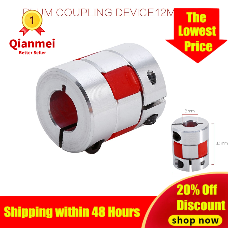 Cnc Machine Sourcing Map D30 L35 12mm To 12mm Flexible Plum Shaft