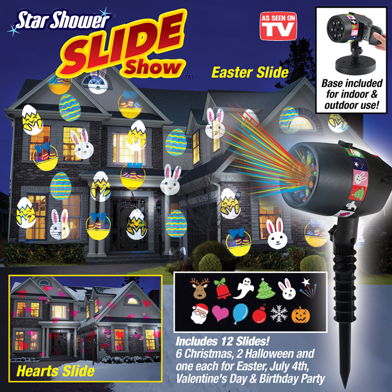 Star shower deals slideshow