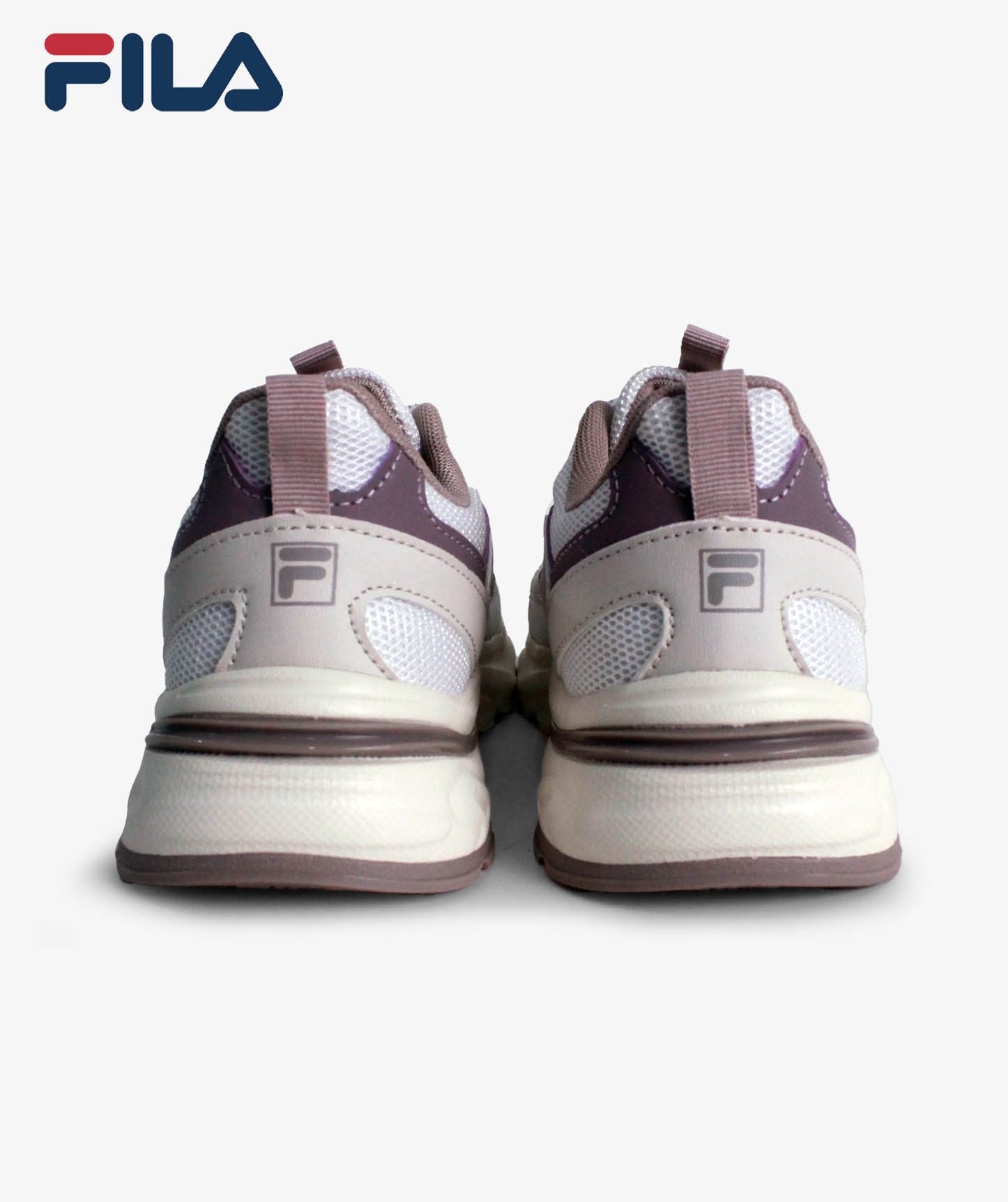 FILA Womens Hybrid Momentum LS BEIGE/PINK Lazada PH