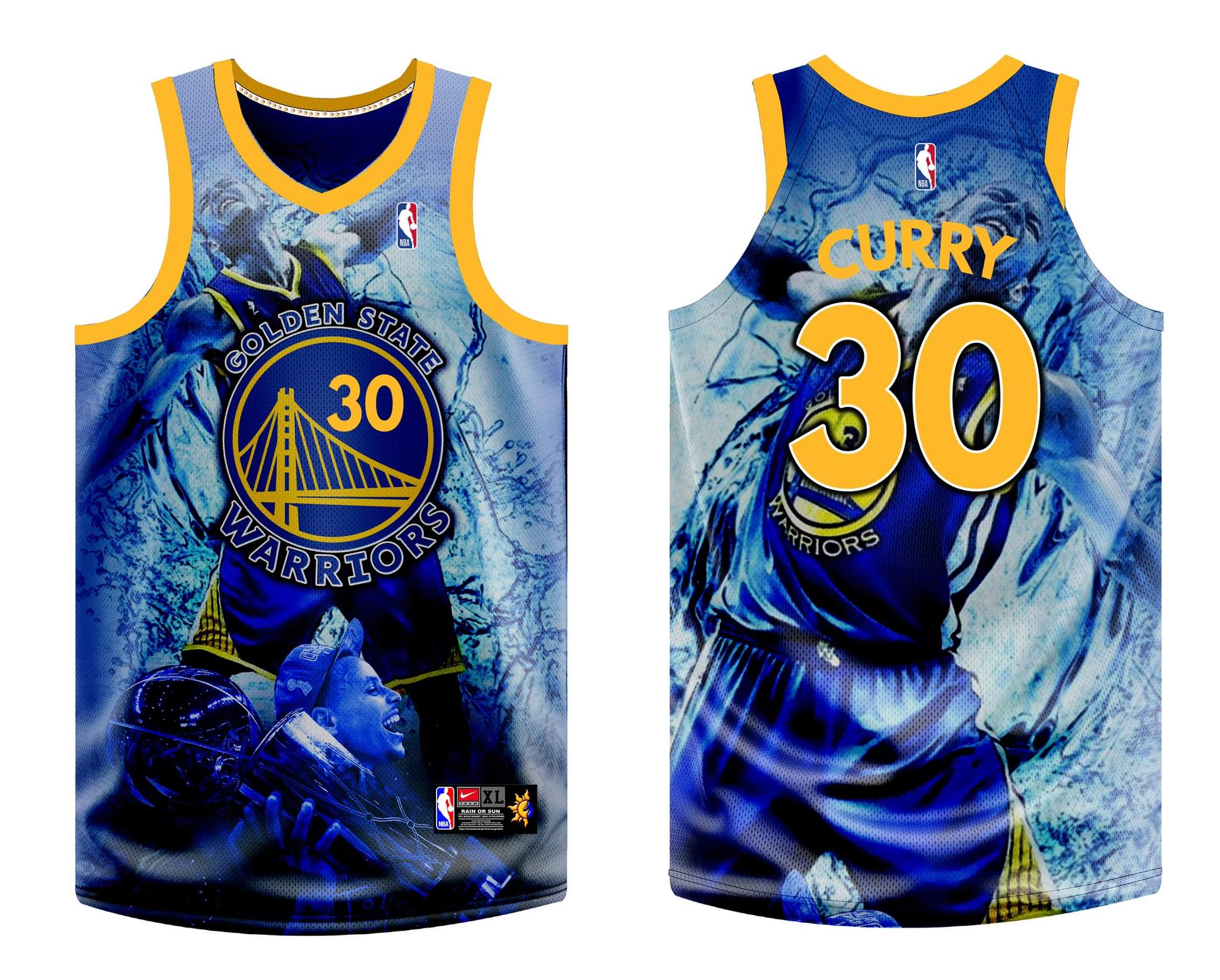 FREE CUSTOMIZE OF NAME AND NUMBER ONLY GSW 02 CURRY JERSEY full sublimation high quality fabrics basketball jersey/ jersey/ player jersey | Lazada