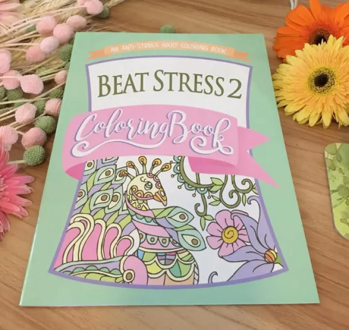 Download Beat Stress 2 Adult Coloring Book Lazada Ph