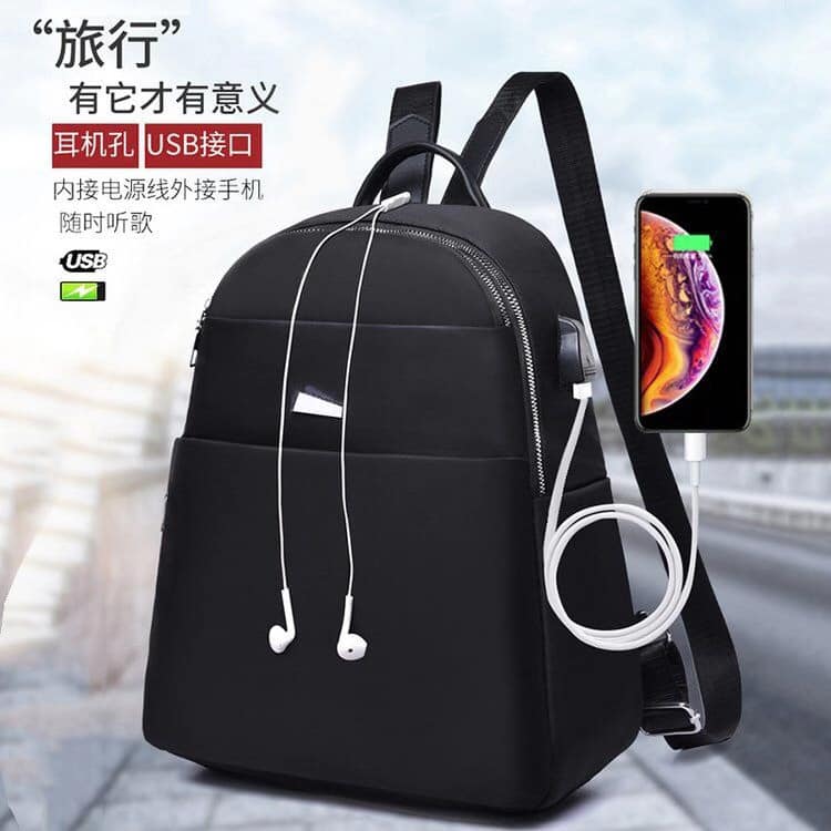 classy leather backpack