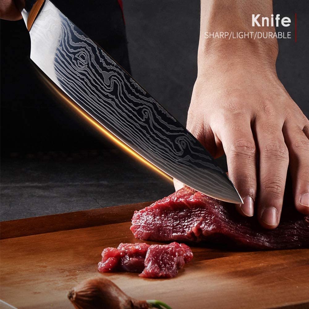 Hokkan 8-inch Chef Knife – Aikido Steel