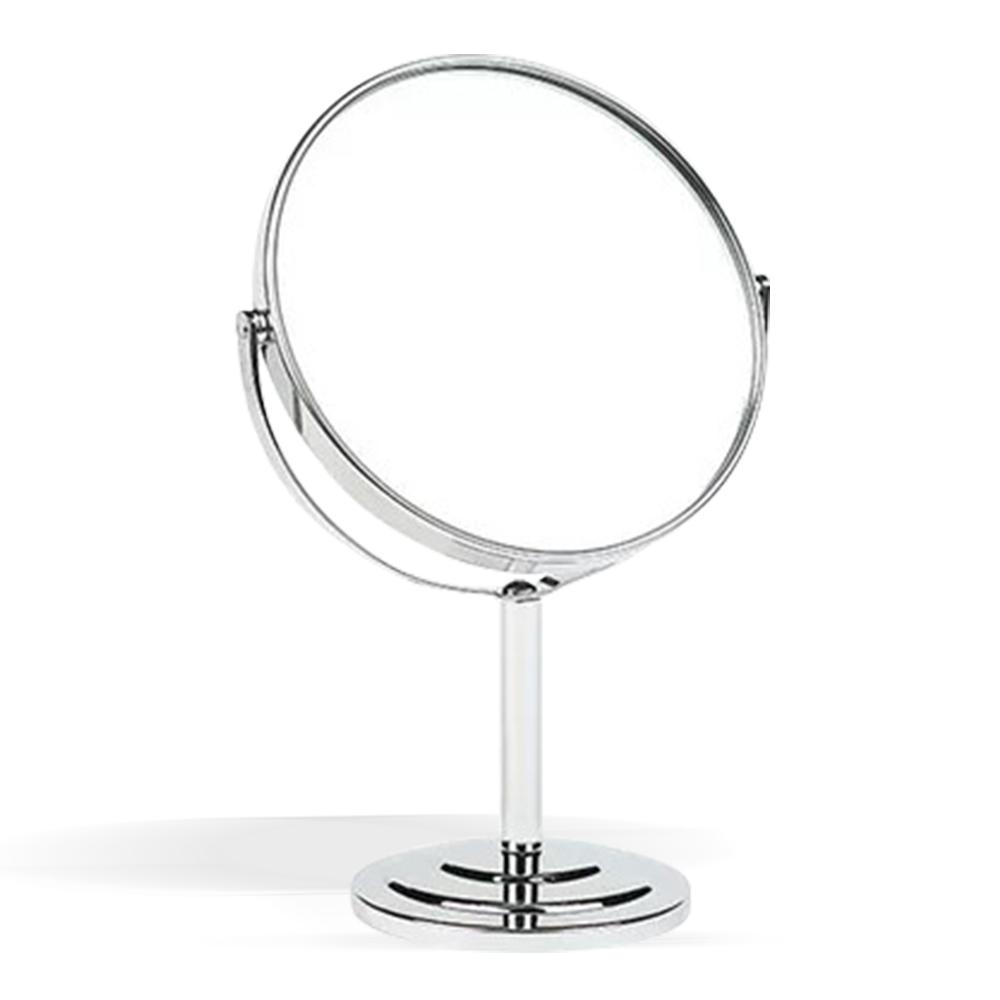 GLADKING HIGH QUALITY STAINLESS DOUBLESIDED ROUND MIRROR SILVER