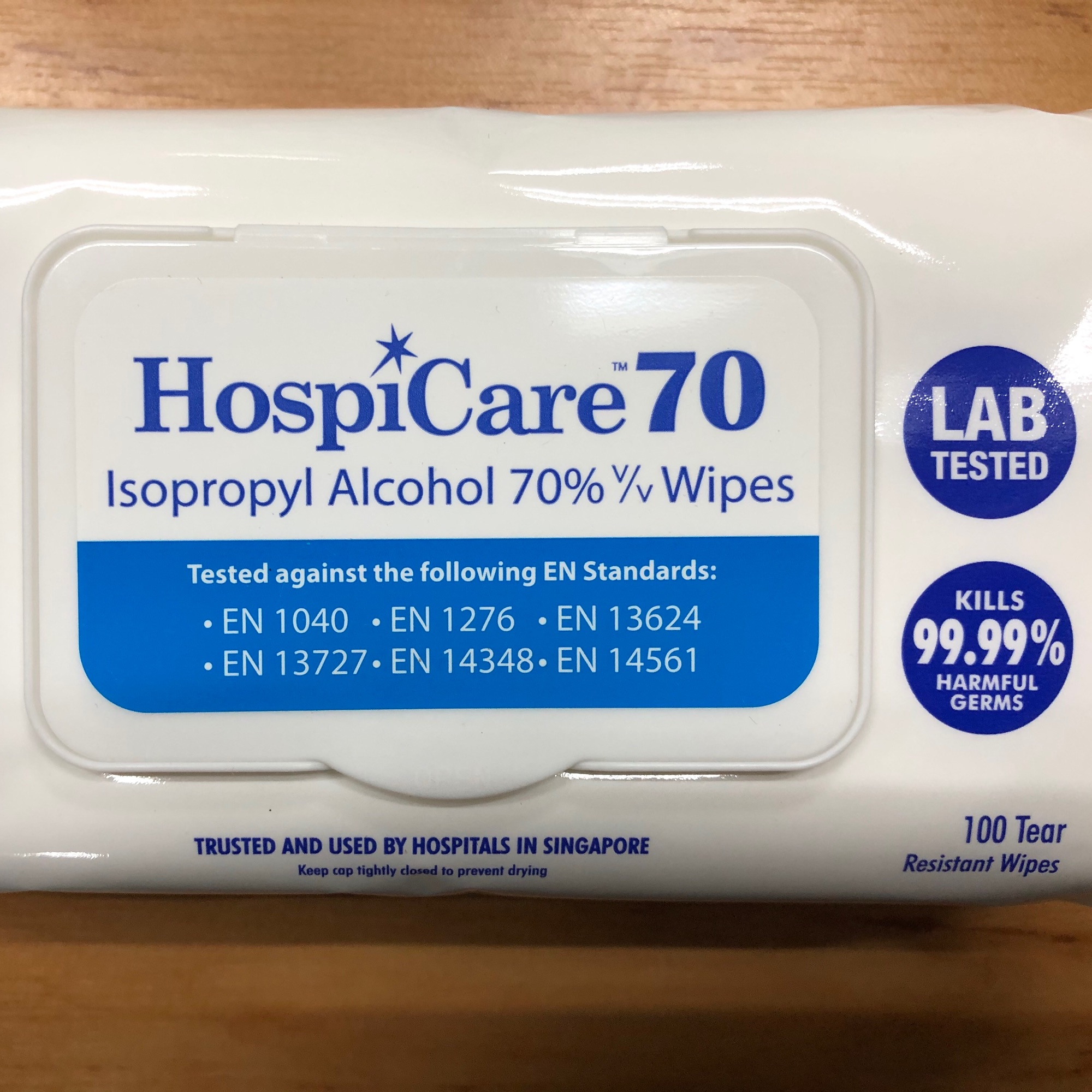 Hospicare 70 Isopropyl Alcohol wipes 100’s Lazada PH