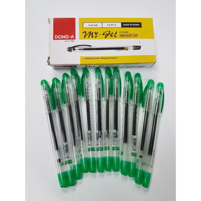 MyGel Sign Pen Green (Box) Lazada PH