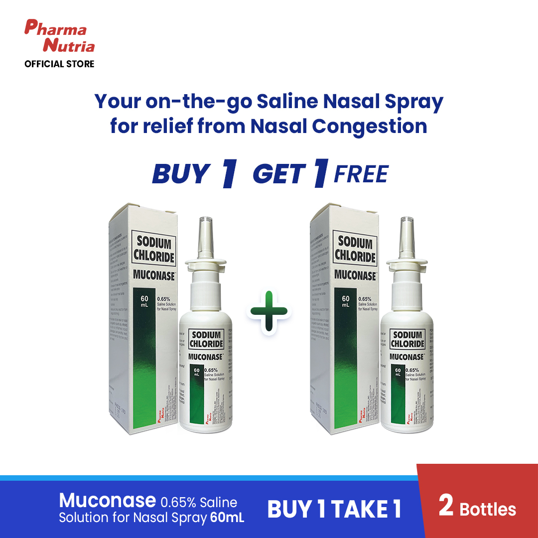 Muconase Nasal Spray 60ml Buy 1 Take 1 