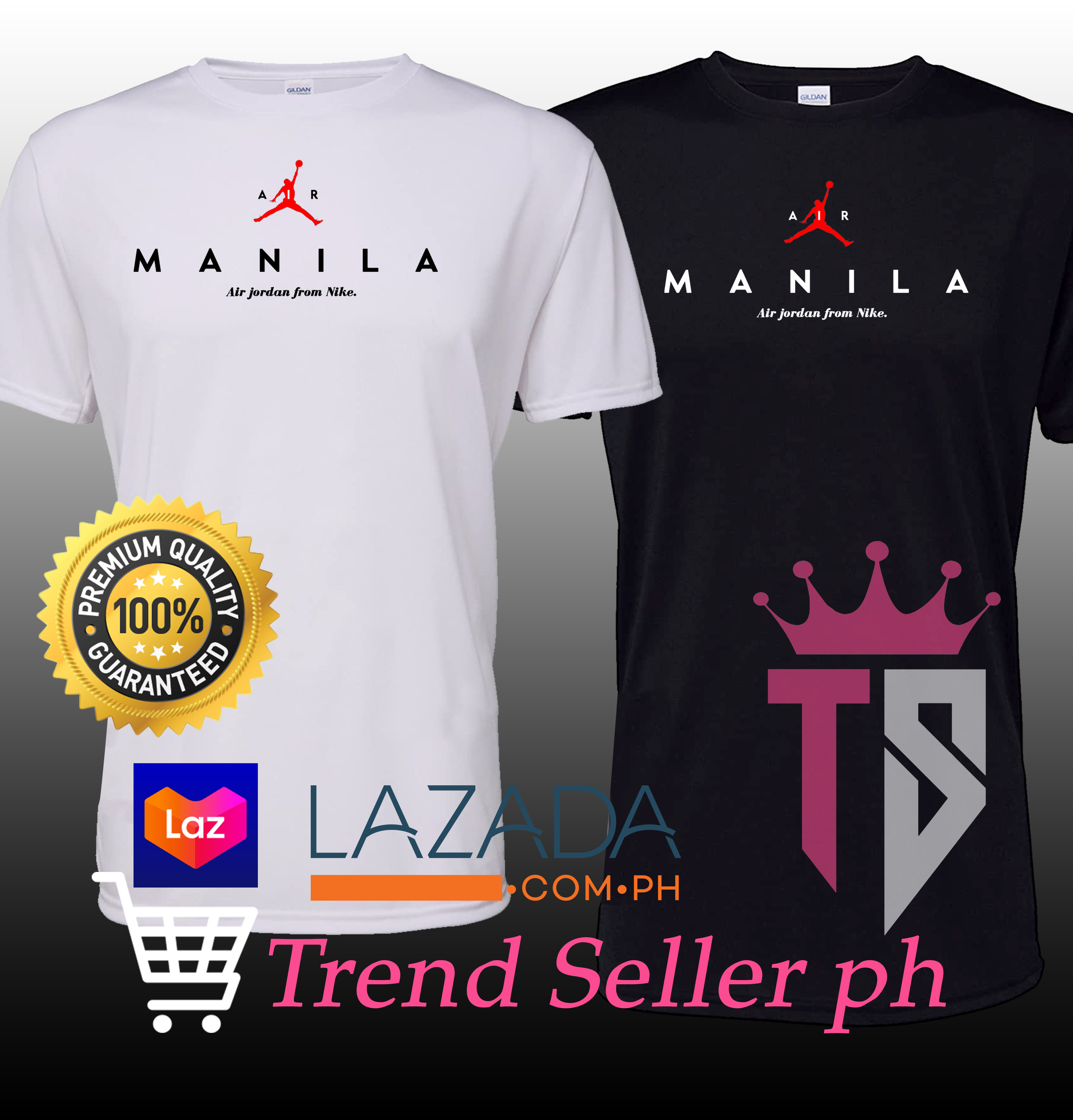 jordan manila tshirt | Lazada PH