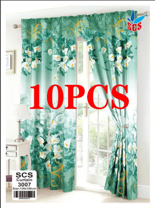 Curtains Long Door 3 In 1, Long Kitchen Curtains