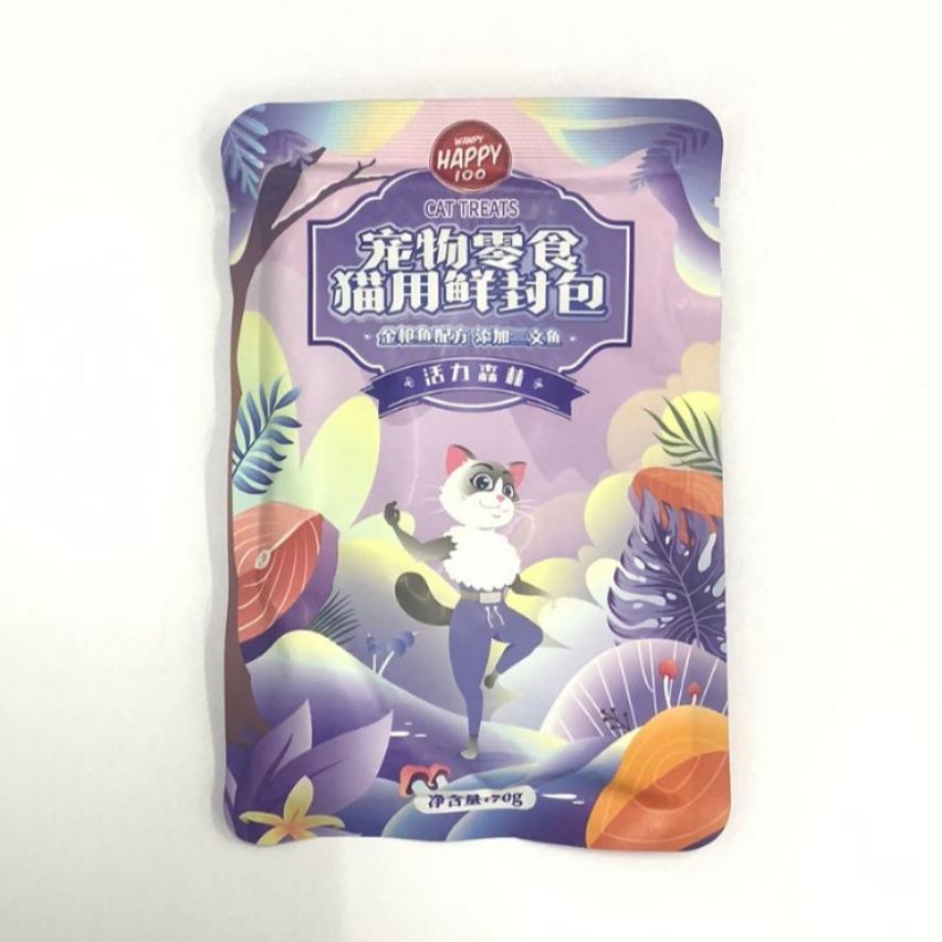 70g/100g Cat Wet Food Cat Snacks Cat Treats Pet Food High Meat Content