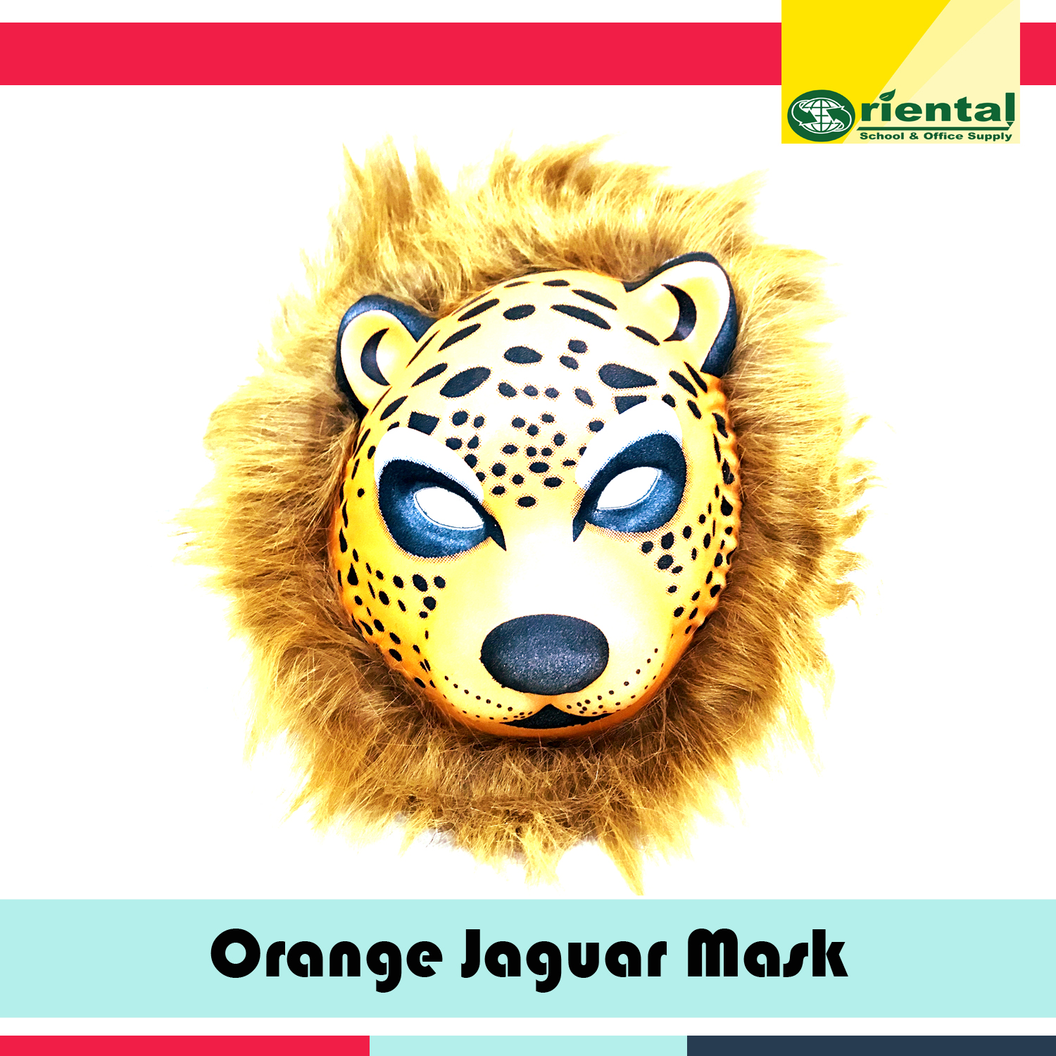 Yellow Jaguar Mask with Hair - Animal Rubber Mask With Wig - Wild Jungle  Halloween Costume or Kids - Costume Theme Party Wild Jungle Animals -  Oriental Scary and Horror Animal Rubber