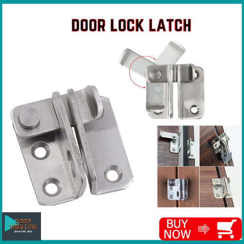 Top Door Lock Stainless Steel Heavy Duty Gate Latcher Door Latch