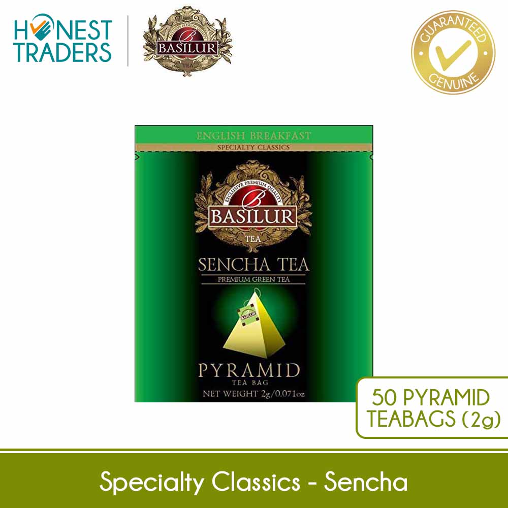 BASILUR TEA "Specialty Classics" Sencha (Pyramid 2g x 50Ptb) 71071