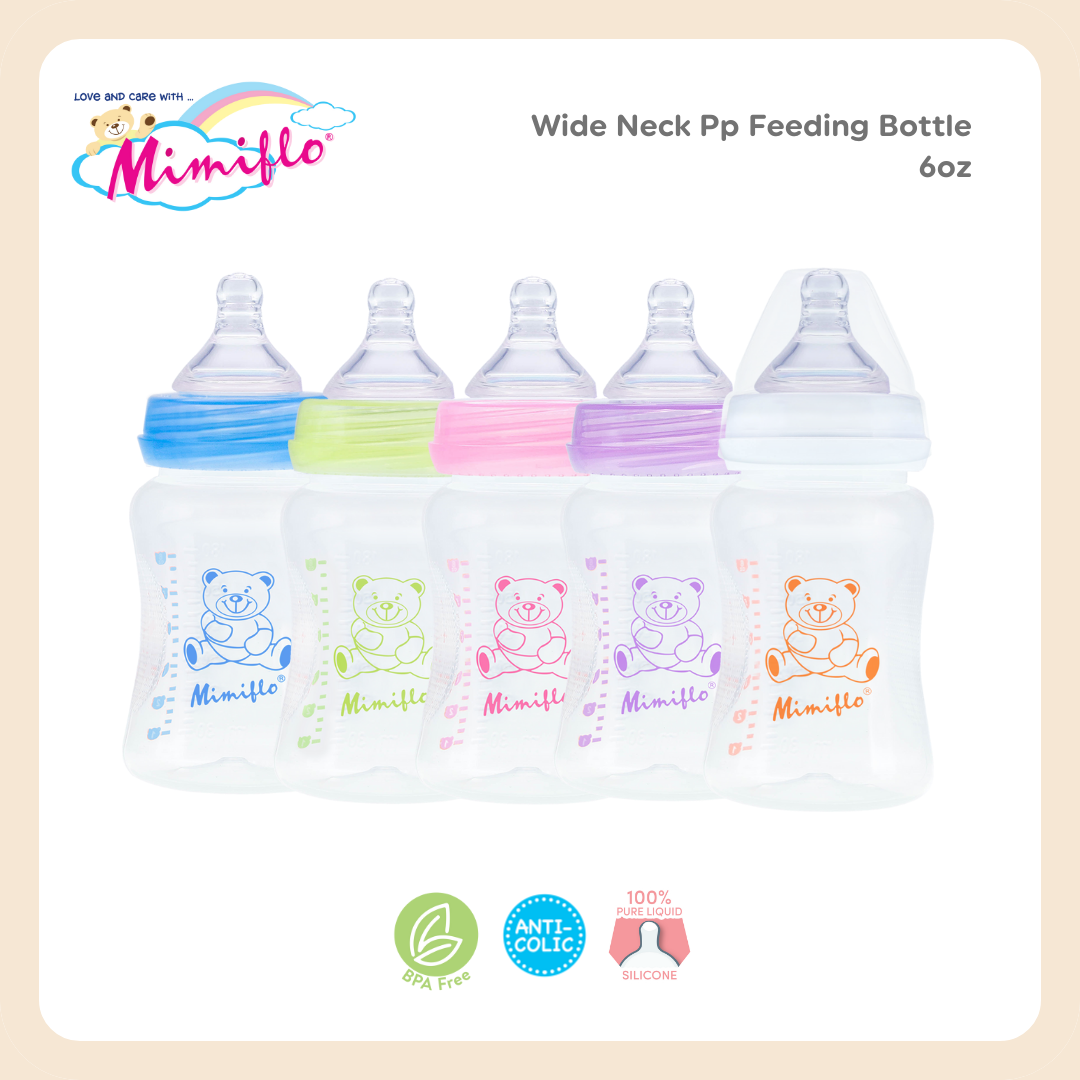 Mimiflo wide neck hot sale bottle