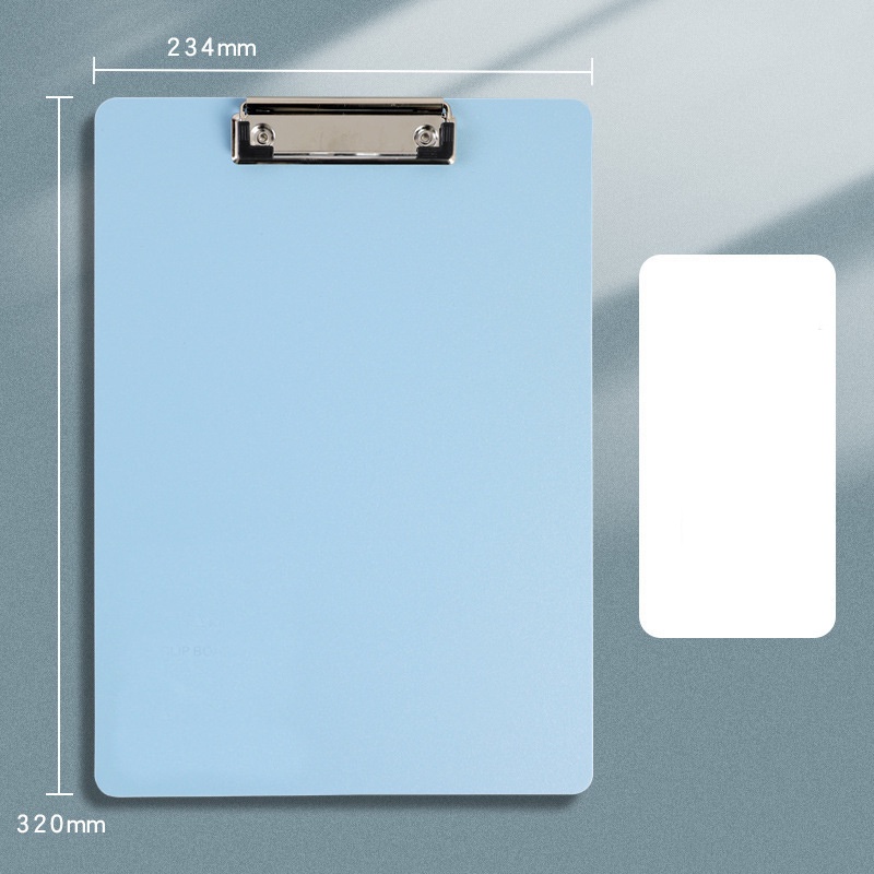 A4 Writing Board Clipboards Multiple Colors Folder Clip Multifunctional