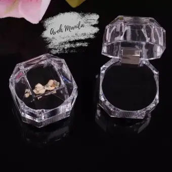 transparent ring box