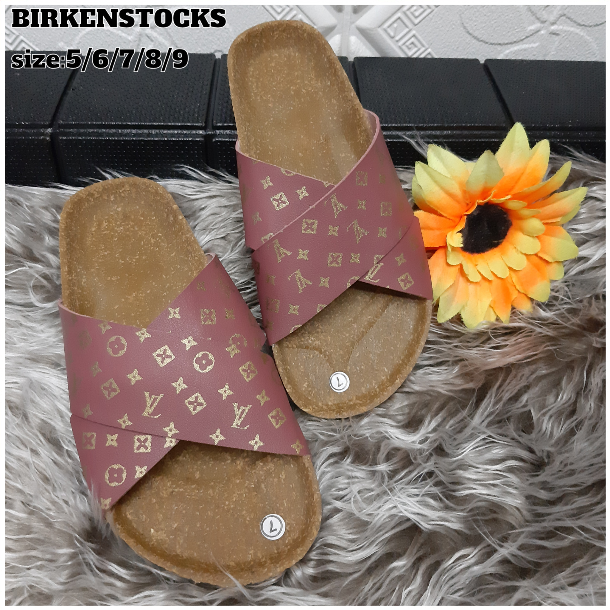 sunflower birkenstocks