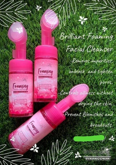 essentials foaming facial cleanser