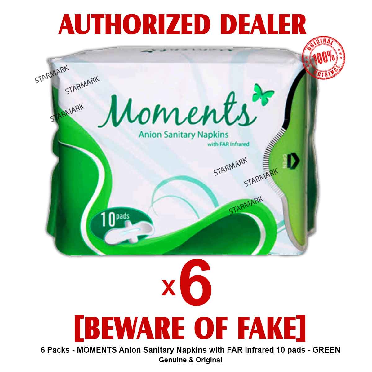 Sante MOMENTS Anion SANITARY NAPKINS Napkin 10 Pads per pack AUTHENTIC