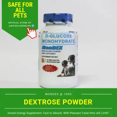 MonDEX Dextrose Powder for dogs and cats (100g)