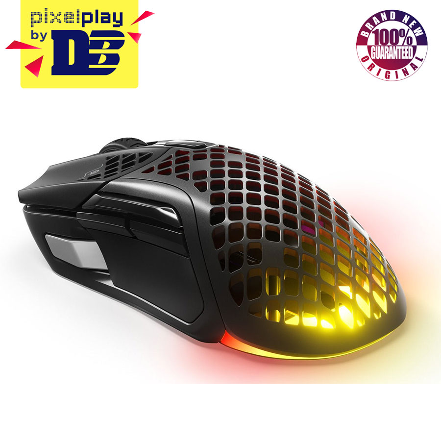 STEELSERIES Aerox 5 Wireless Ultralight MultiGenre Gaming Mouse (Black