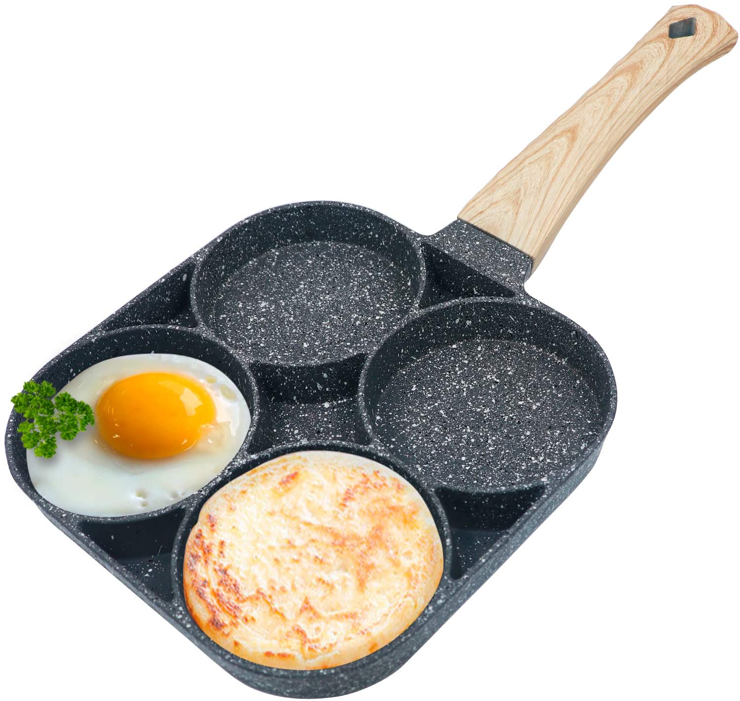 NITCO 4 Hole Frying Pan Cooking Pot Non Stick Pancake Maker Home   0e10a268b6175dbe614b6d278fc8a543 