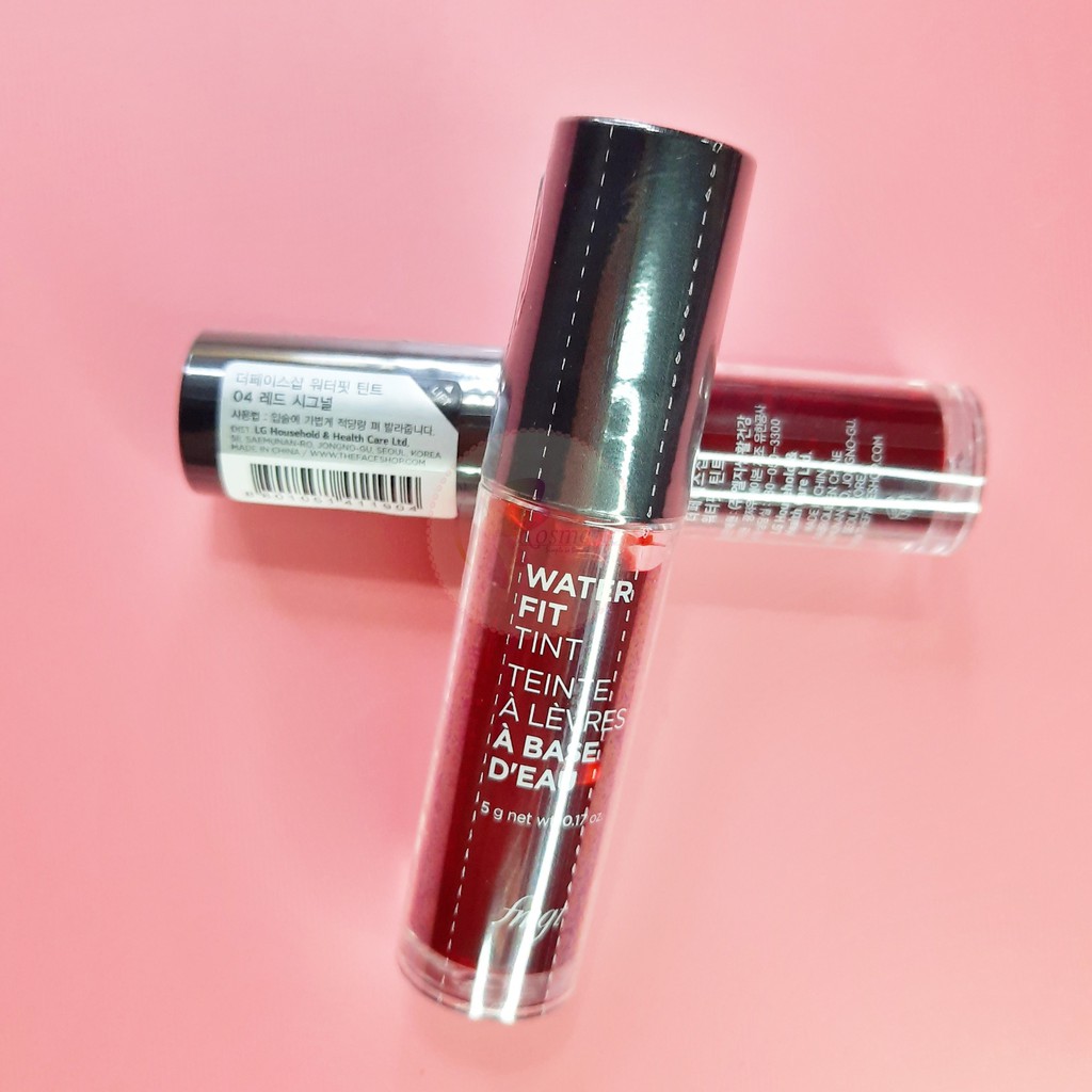 [THE FACE SHOP] Water Fit Lip Tint / FGMT Lazada PH