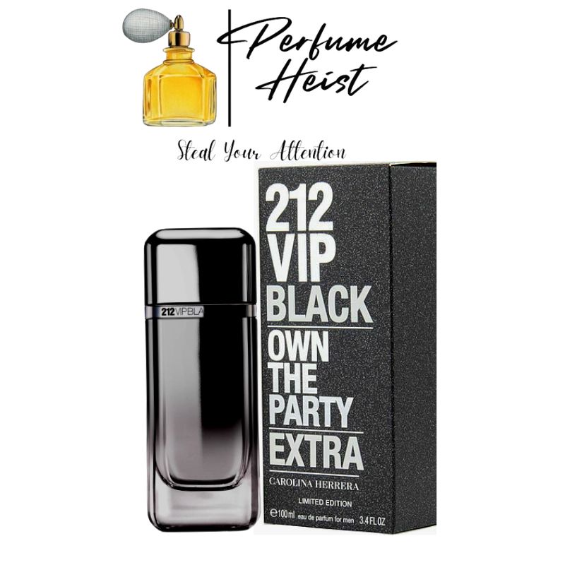 212 VIP Black Extra Carolina Herrera For Men Oil Based Perfume