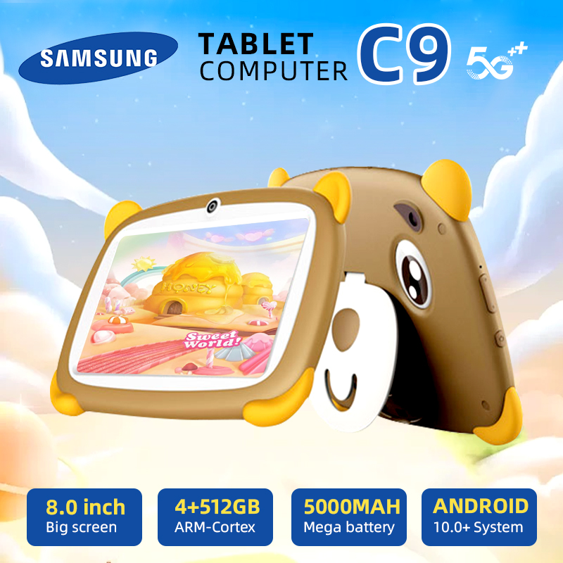 Samsung C9 Tablet for kids 4+512GB Cute Tablet Promo 8 Inch Original