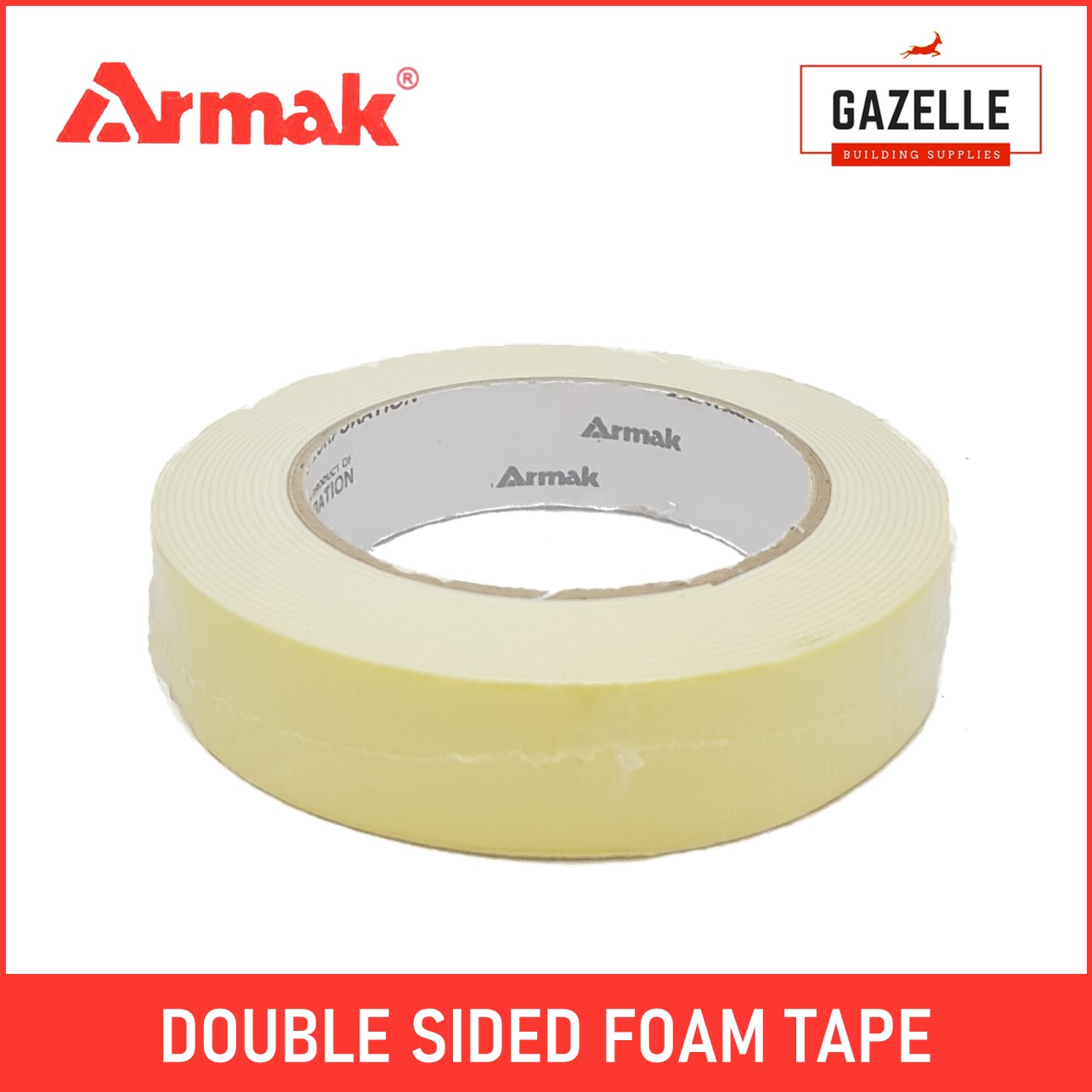 Armak Double Sided Foam Tape M 24mmx2 Lazada Ph