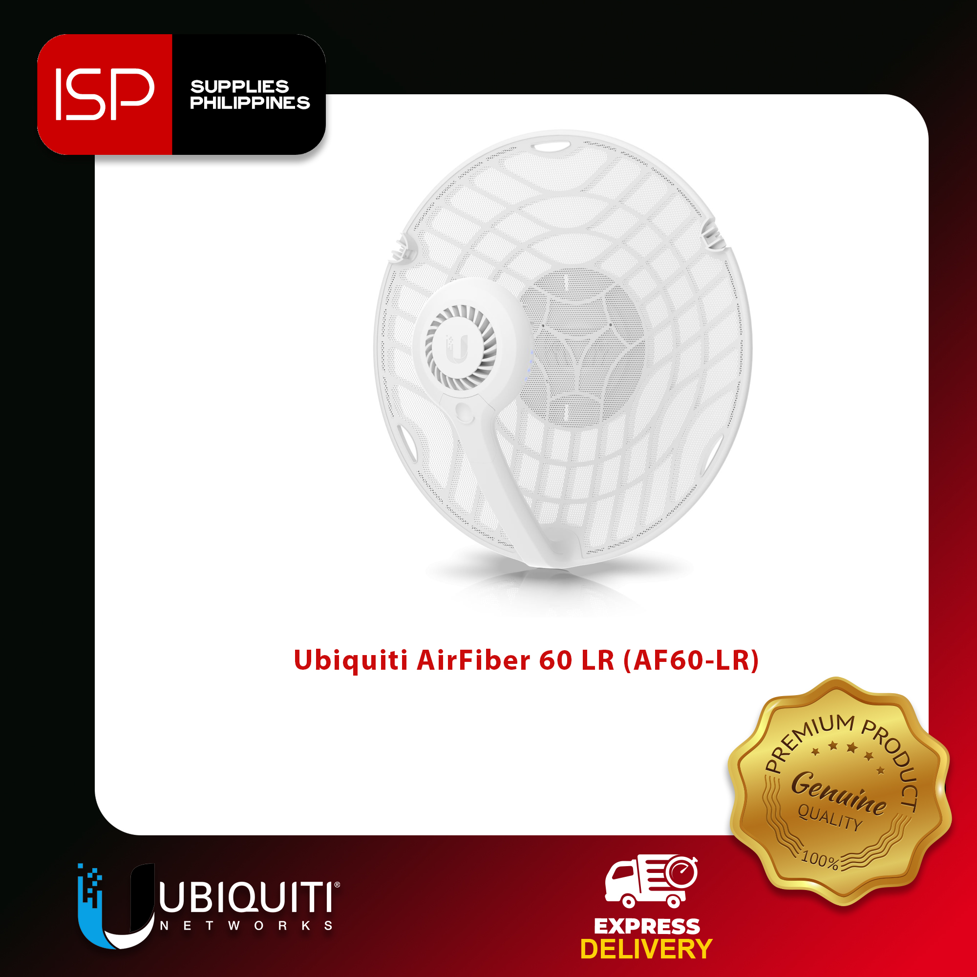 Ubiquiti AirFiber 60 LR AF60 LR PTP WIRELESS ACCESS POINT UBNT OUTDOOR ...