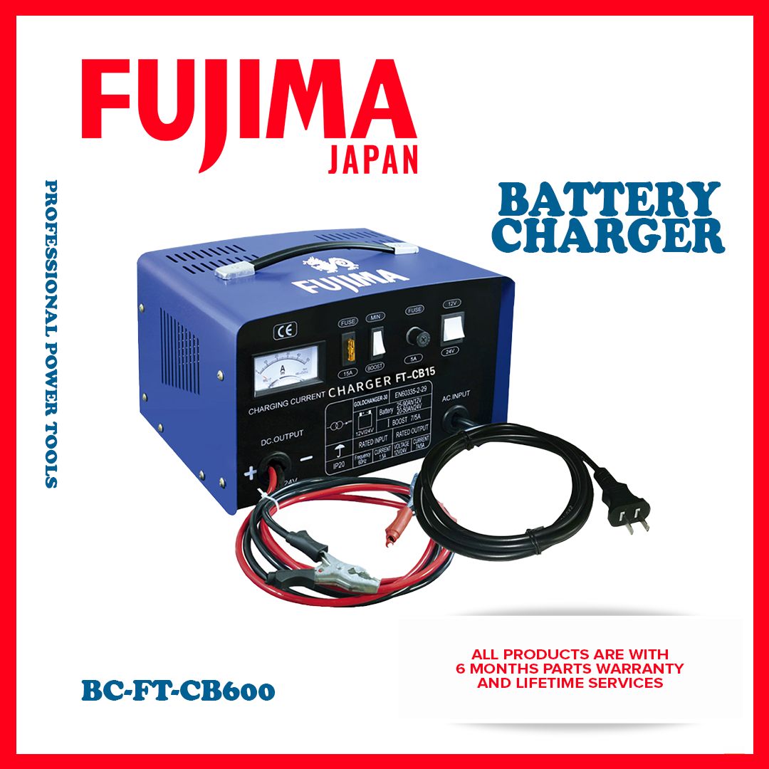 Fujima Battery Charger Portable Battery Chargers Best use for charging motorcycle batteries, Car