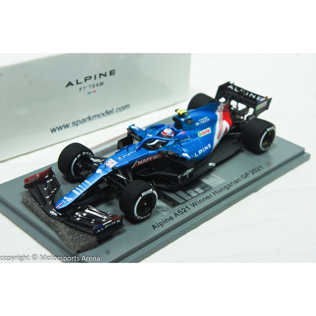 [COD] 1:43 Spark F1 2022 Renault Alpine A521 OconAlonso | Lazada PH
