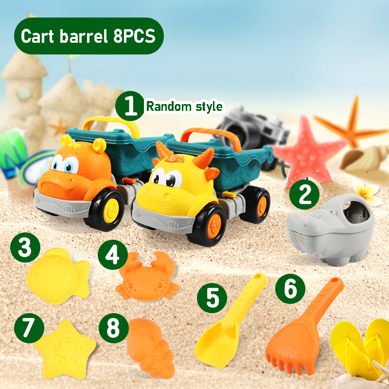 Details about   Kids Beach Sand Toys Toddler Play Mold Baby Summer Beach Water Game Trolley Case