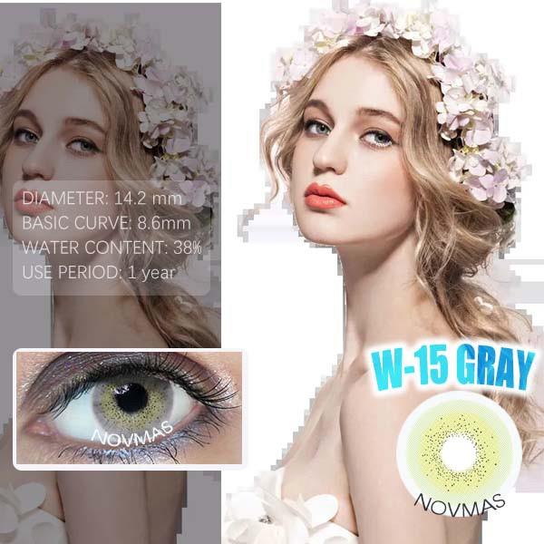 Ei U Cool Novmas 2pcs/twocolor contact lenses soft contact lenses for