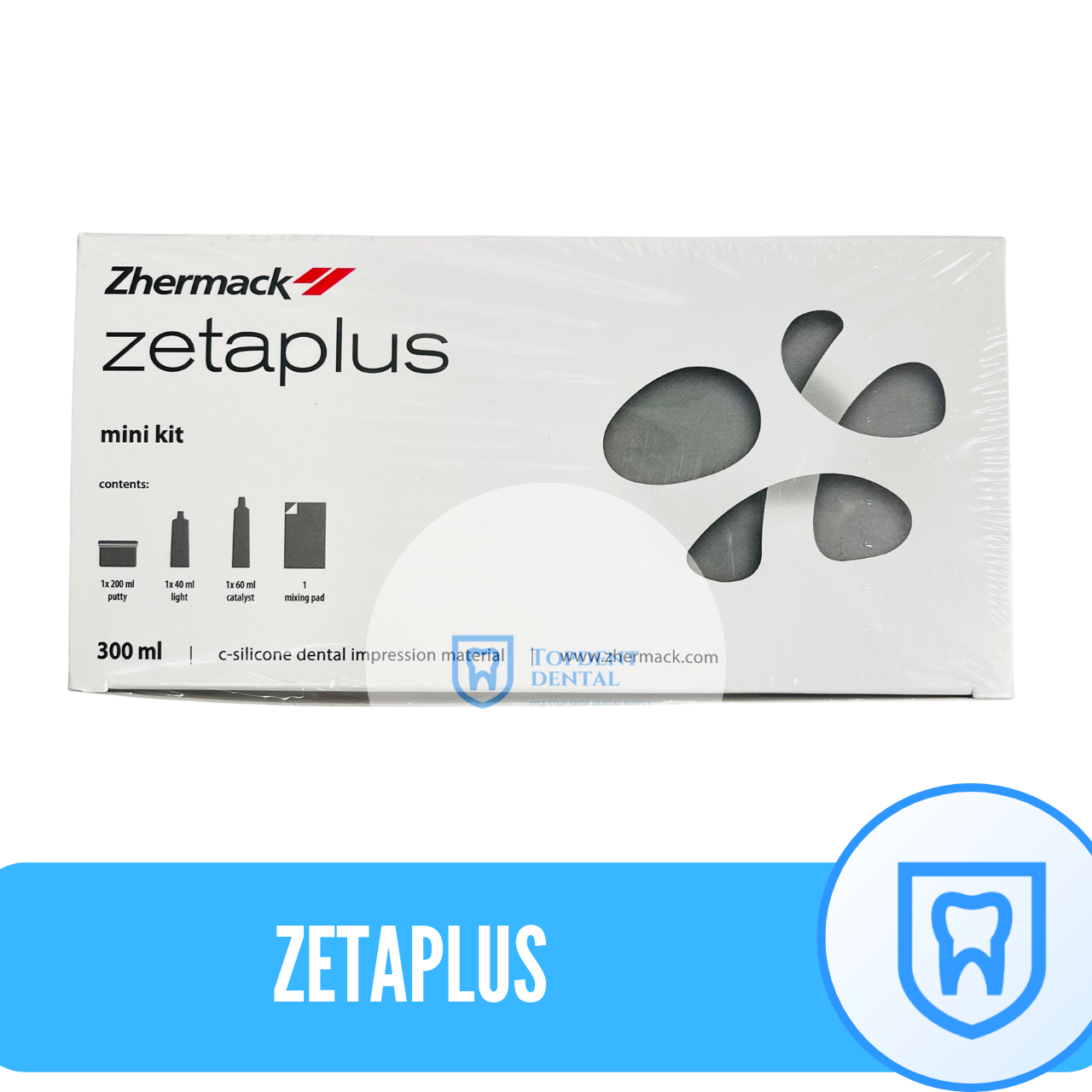 Zhermack Zetaplus Putty C Silicone Dental Impression Material at