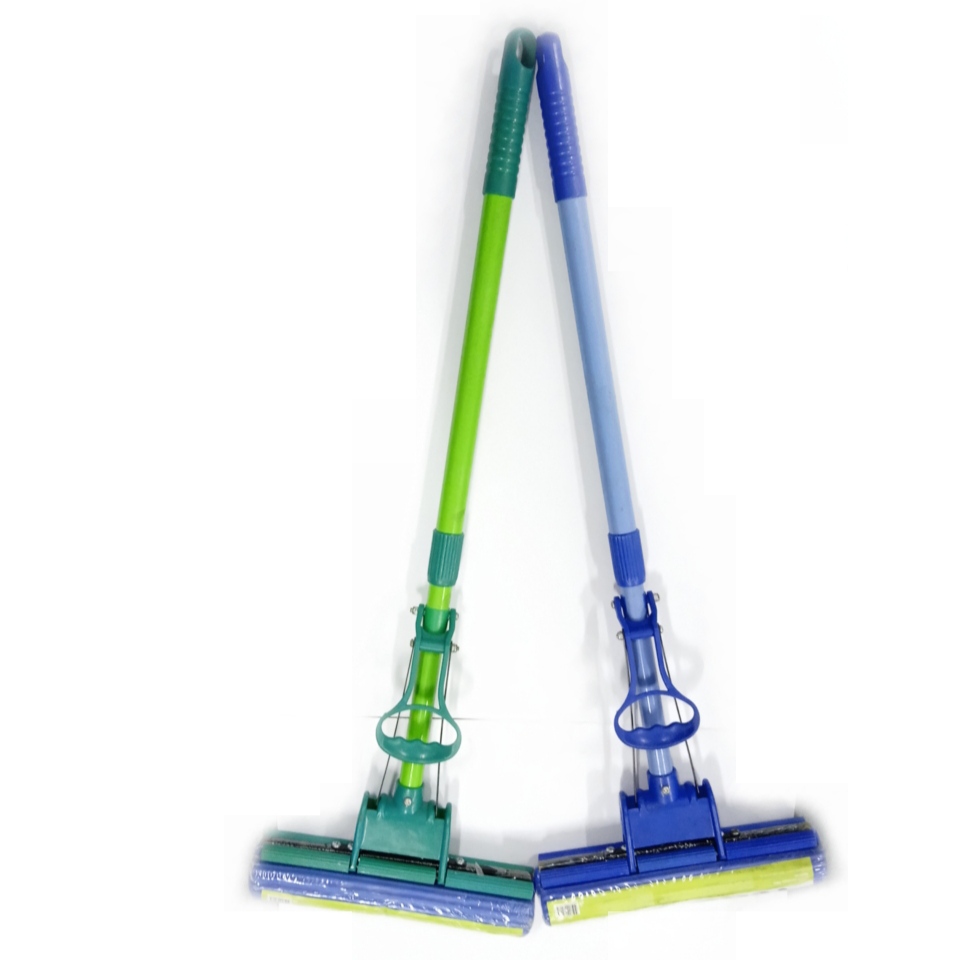 LARGE/SMALL ABSORBENT SPONGE MOP TELESCOPIC HOUSEHOLD MOP FOLDING