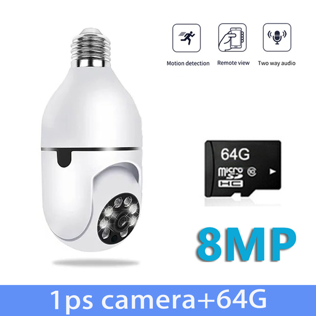 V380 Pro CCTV Camera no need Internet Bulb Camera CCTV Camera Connect ...