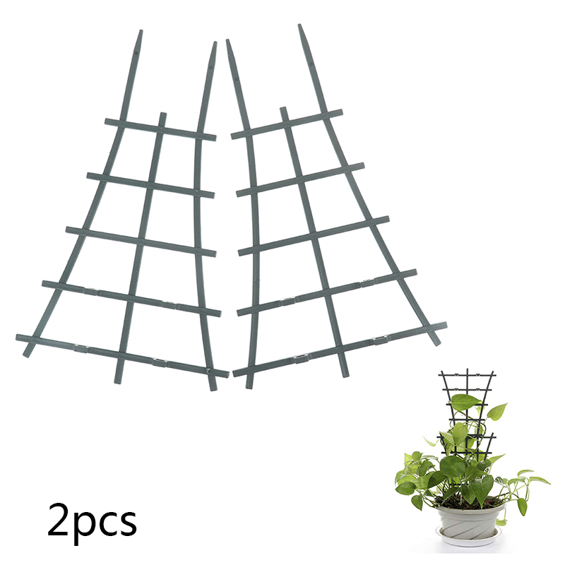 2pcs Garden Mini Climbing Trellis Diy Plastic Potted Plant Support Trellises Nappa Thaipick 2840