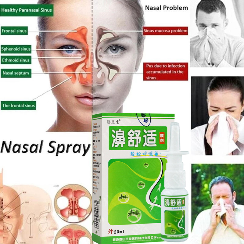 [Best selling] Nasal Comfort Nasal Spray Sinusitis Spray Chronic