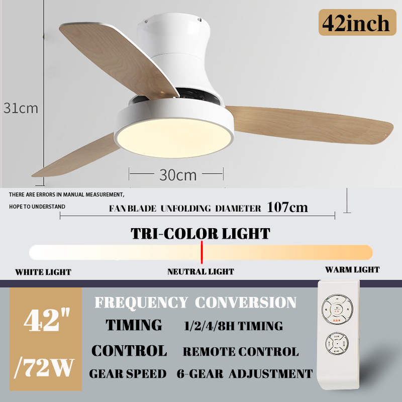 GOGEOUS 52inch ceiling fan with light with remote ceiling fan light 3