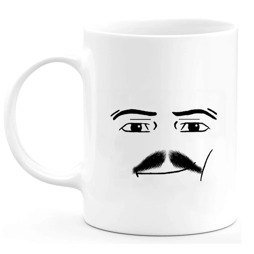 Game Inspired Man Face Mug Funny Men or Woman Faces Coffee Mug