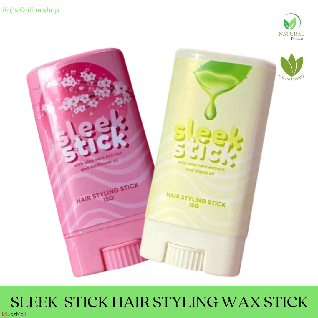 NEW Sleek Stick Hair Styling Wax Stick Achieve That Look Girl and No More  Fly Away and Baby Hair Made From Aloe Vera Extract Argan Oil and Sunflower  Oil Non Greasy Styling
