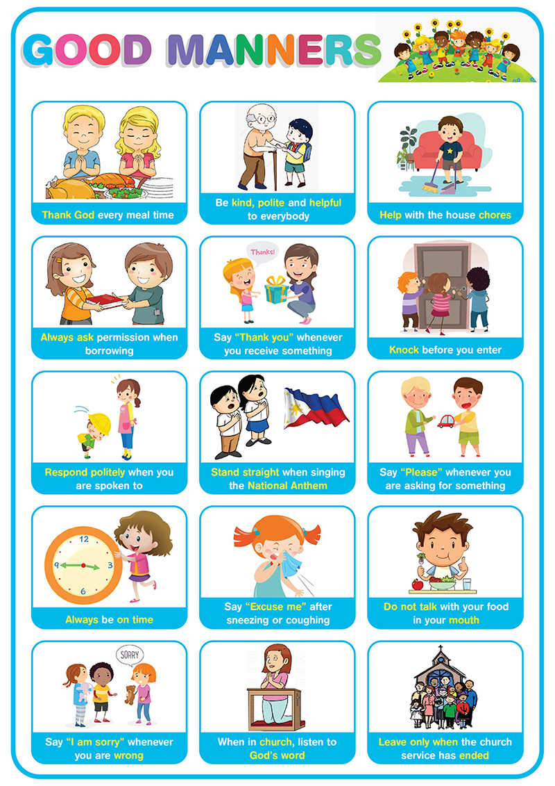 Good Habits Chart Printable