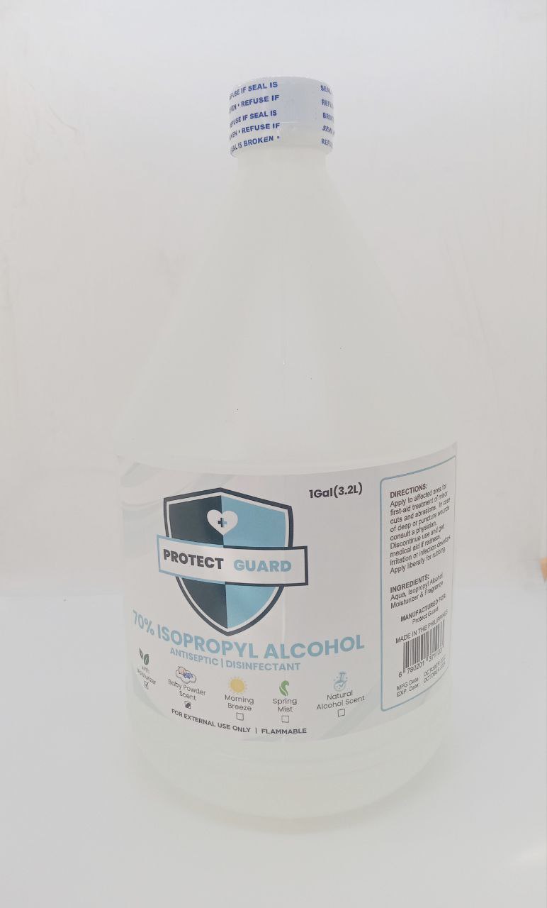 Protective Guard Isopropyl Alcohol 70 Solution 1 Gallon Lazada PH