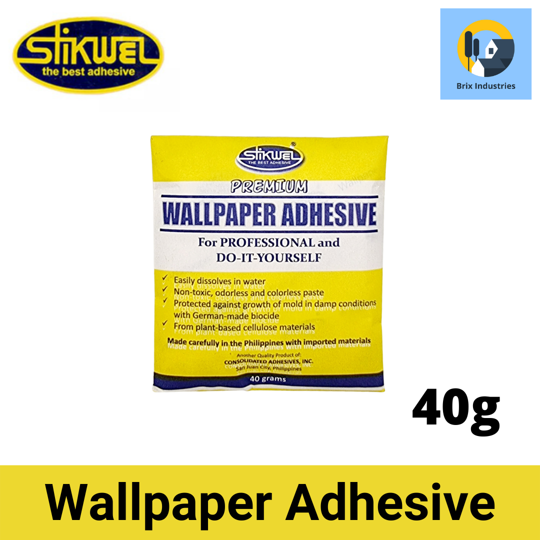 Stikwel Wallpaper Adhesive 40g or 125g For Professional and Do It Yourself  Premium Quality