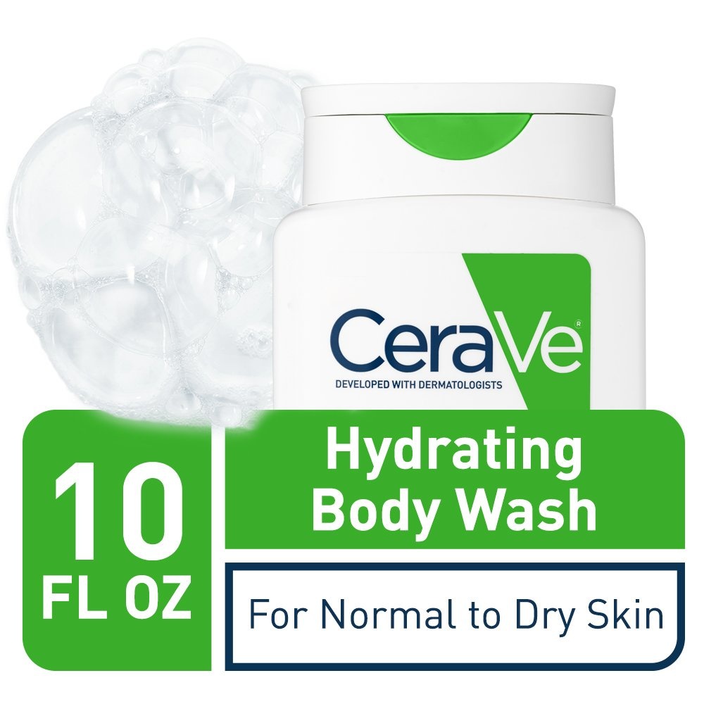 CeraVe Body Wash SA Body Wash for Rough & Bumpy Skin Hydrating Body