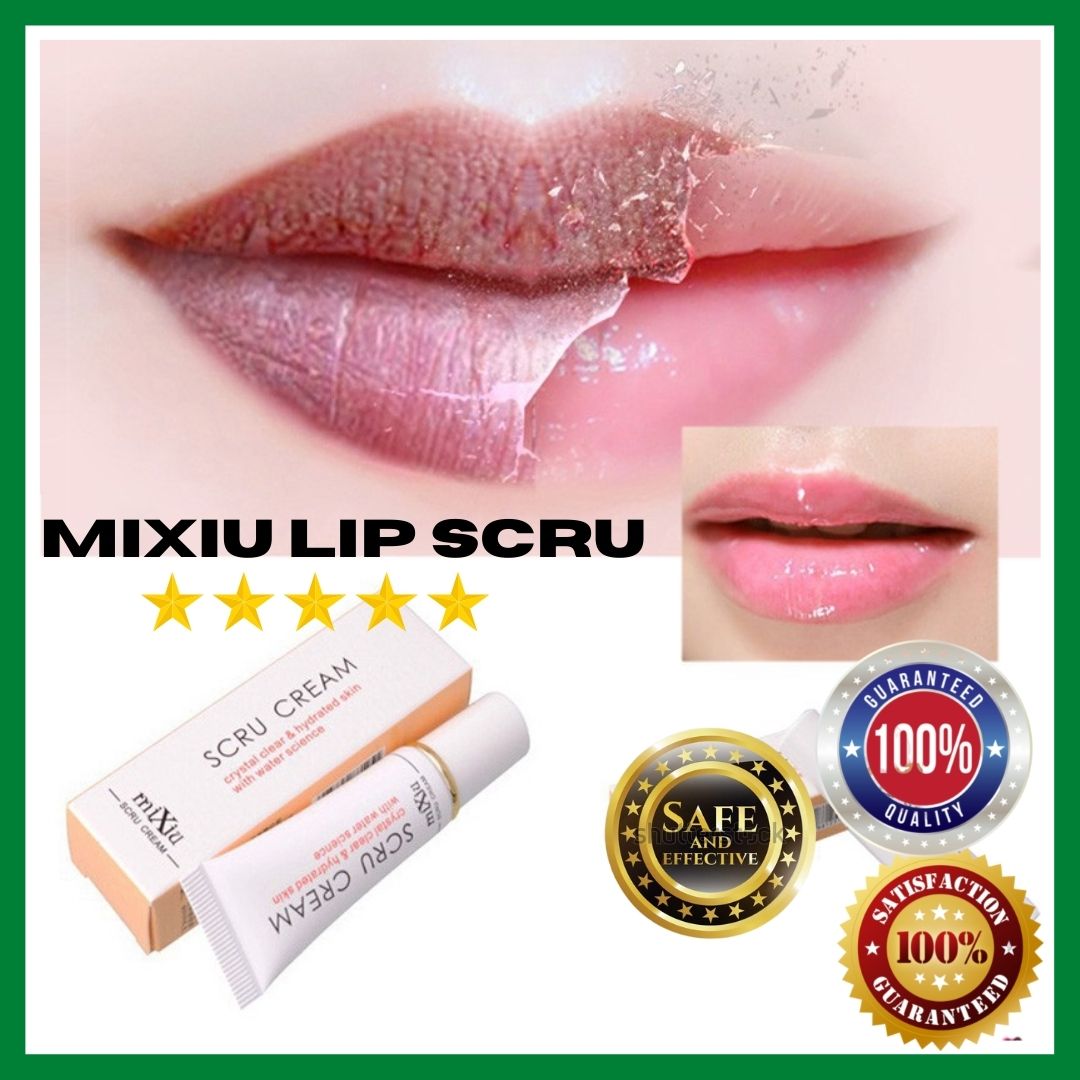 [ SCRU LIPSCRUB FOR DARK LIPS WHITENING] Dark Lips Remover for Men and