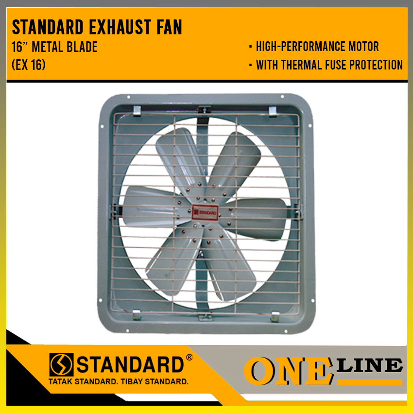 Oneline Standard Industrial Exhaust Fan (EX16) Lazada PH