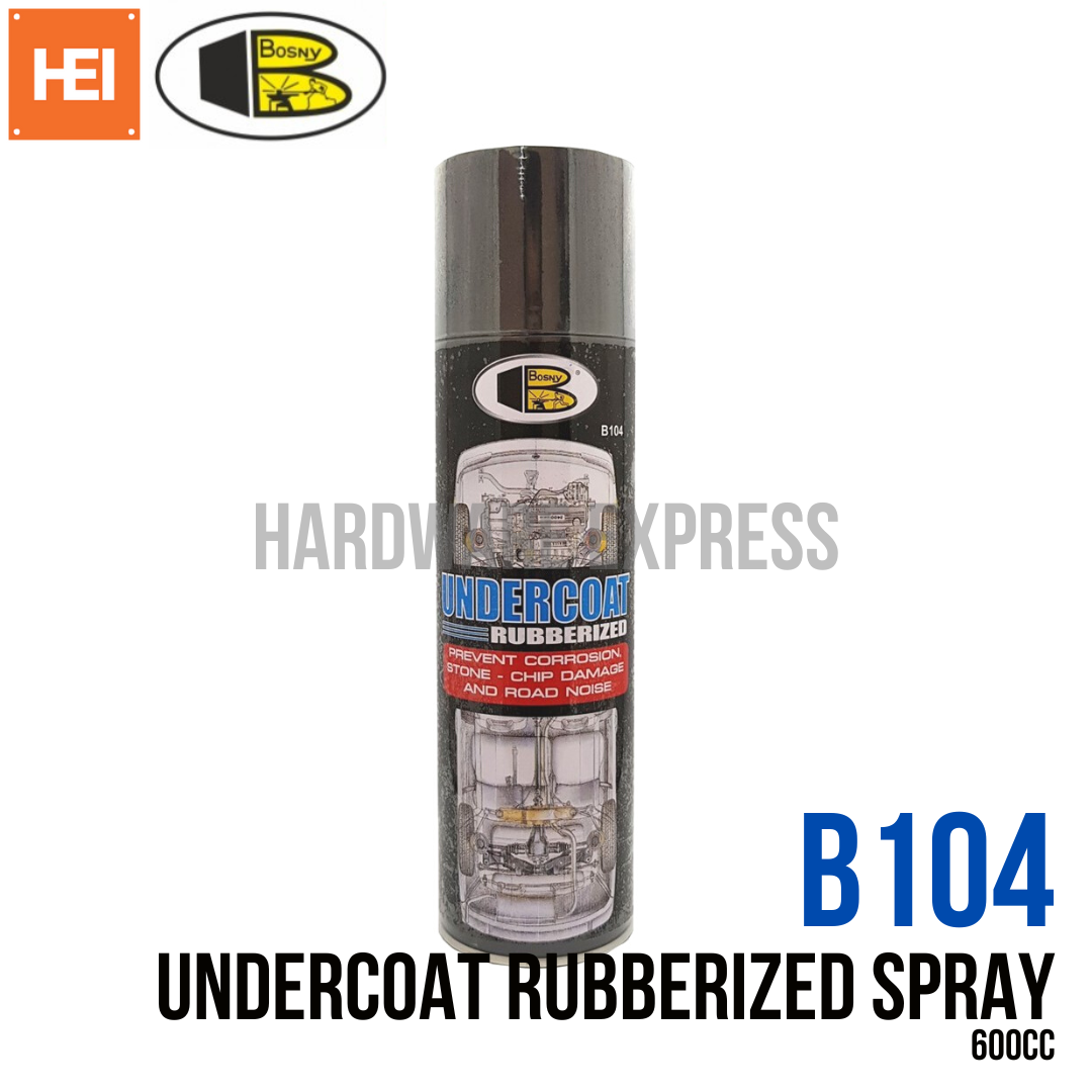 Bosny Car Undercoat Rubberized Spray B104 Lazada PH